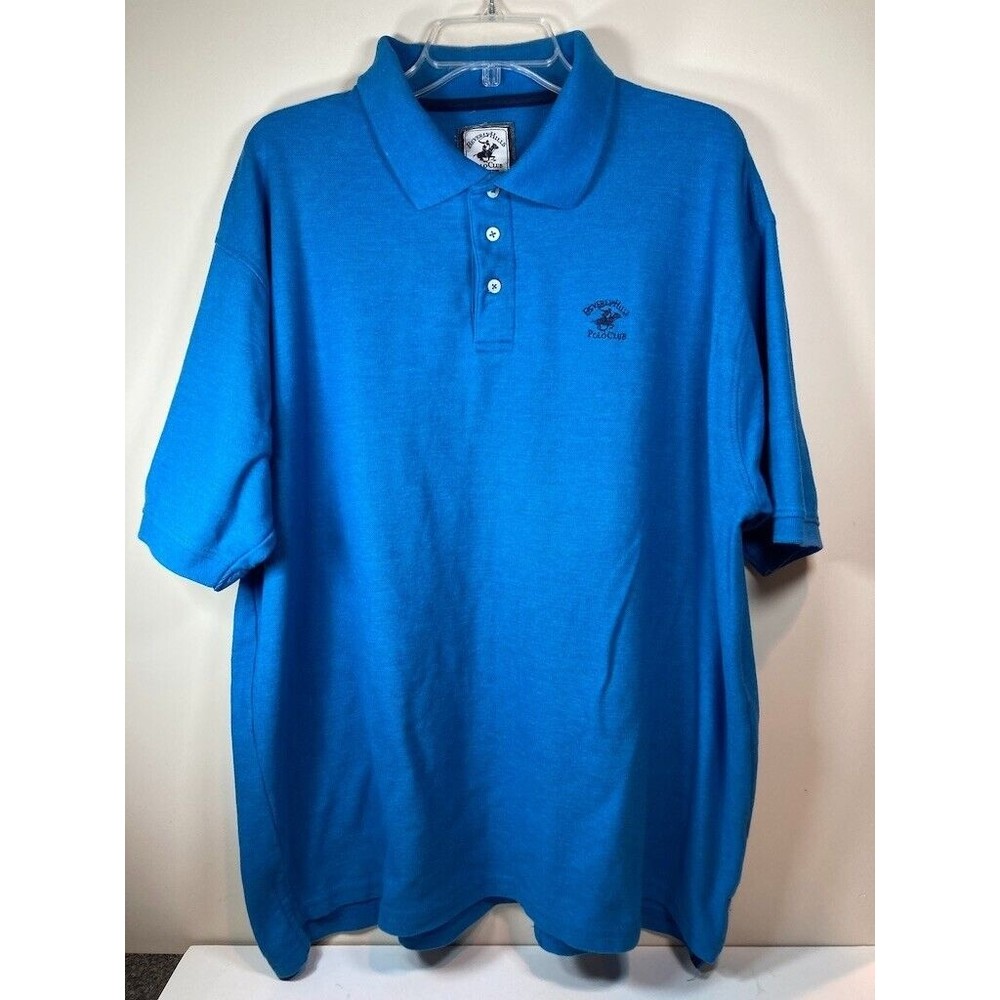 Beverly Hills Polo Club Short Sleeve Modern Fit Men's 2XL Shirt - EUC